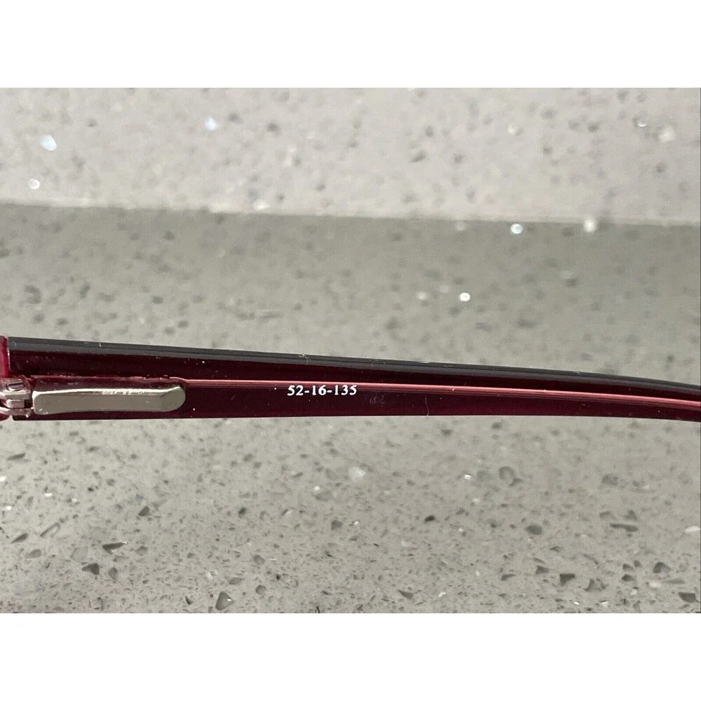 Parade Eyewear 1711 PLUM 52-16-135 Plum Full Rim Eyeglasses Frames Only PQ1711